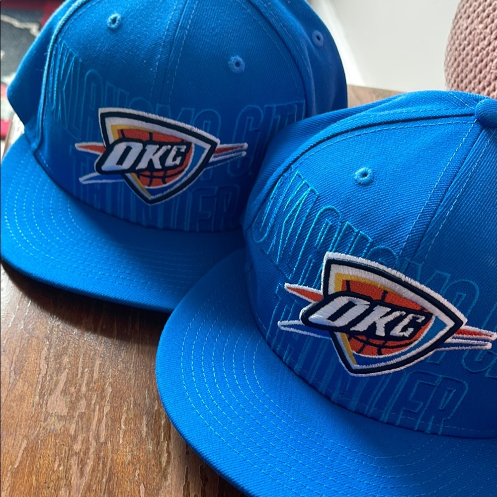 OKC Thunder Kids Blue Cap